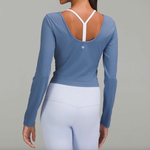 Lululemon Align Long Sleeve Shirt, Water Drop - Picture 1 of 3